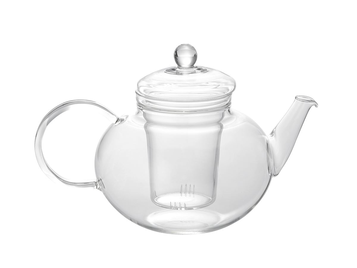 Glazen theekan met filter