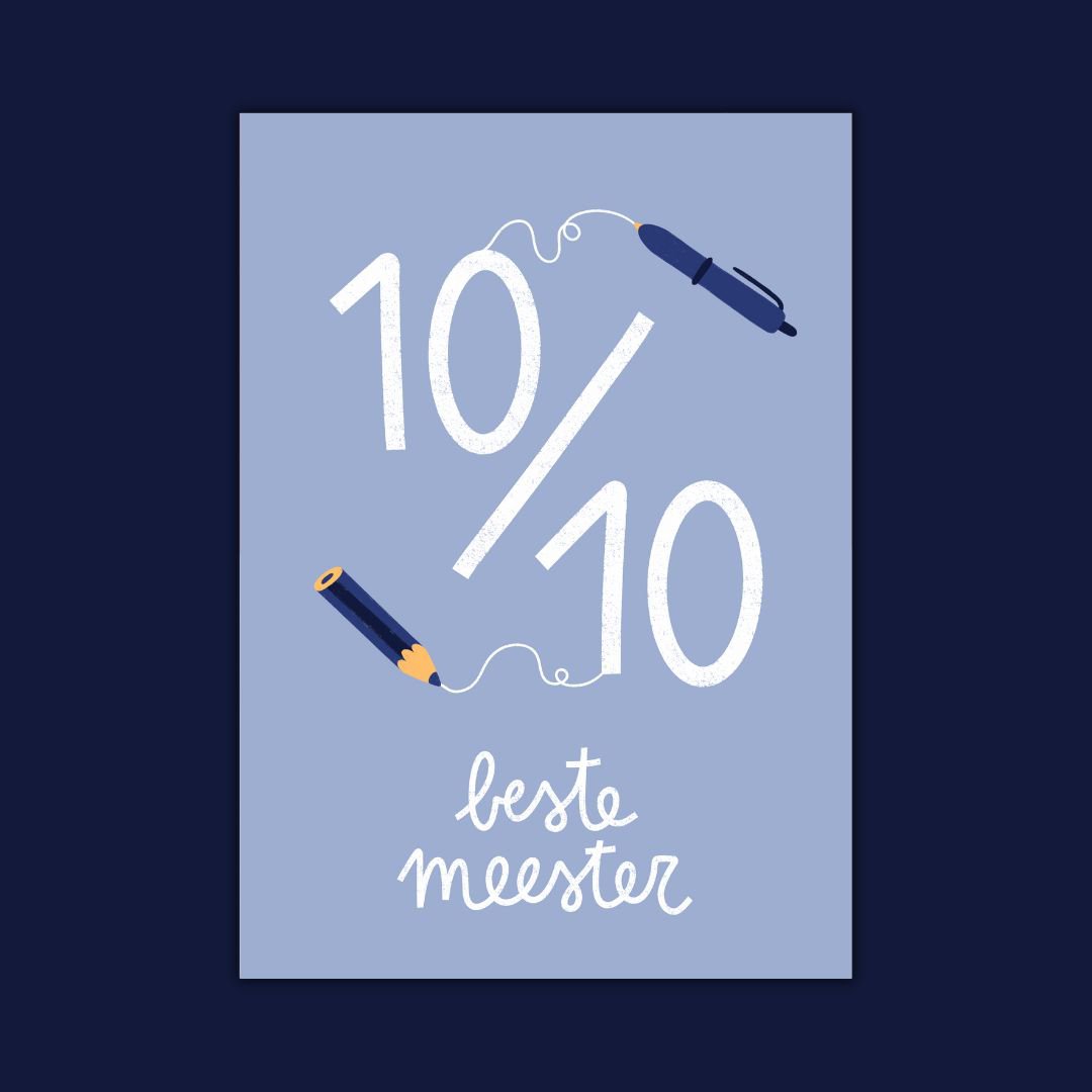Kaartje - beste meester