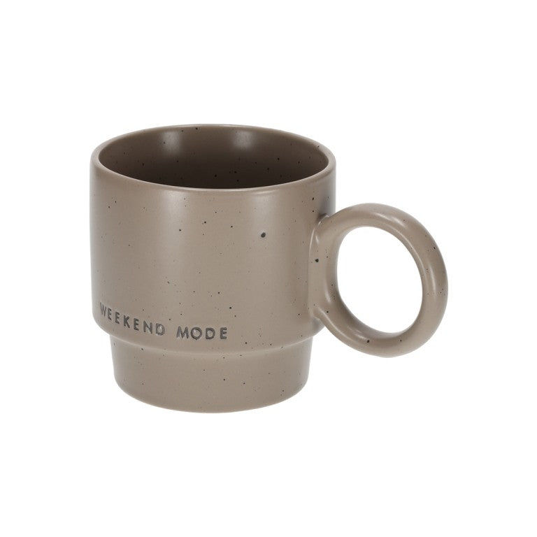 Stapelbare Mok "Weekend Mode"