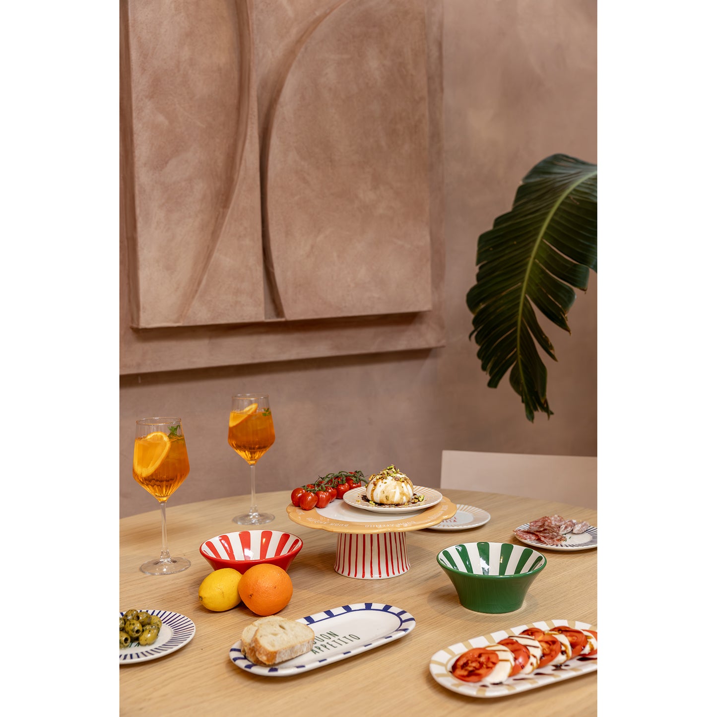 La Dolce Vita kommetje rood