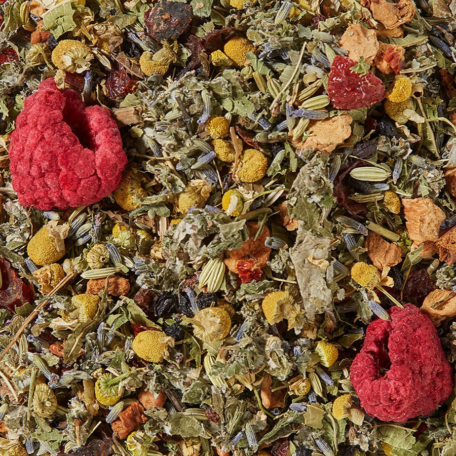 Lavender and raspberries