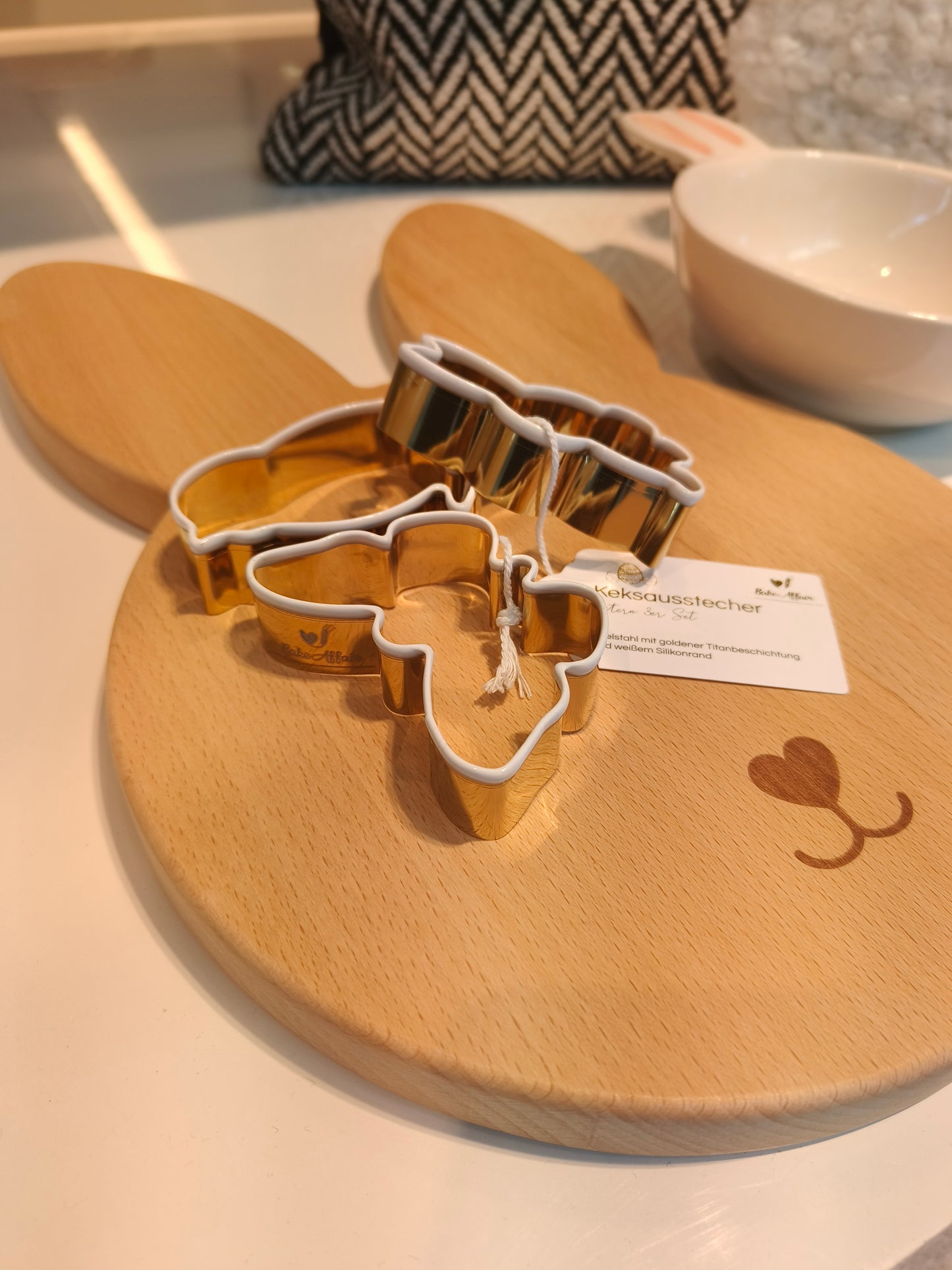 Houten plank konijntje