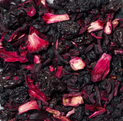 Fruits rouges et myrtilles