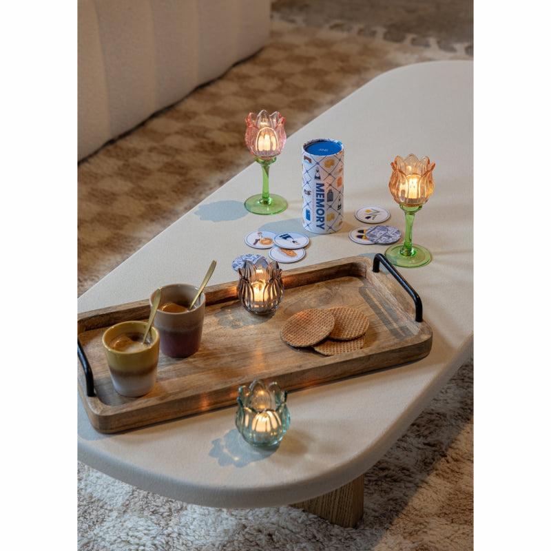 Theelichthouder tulp