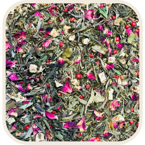 Cherry marzipan green