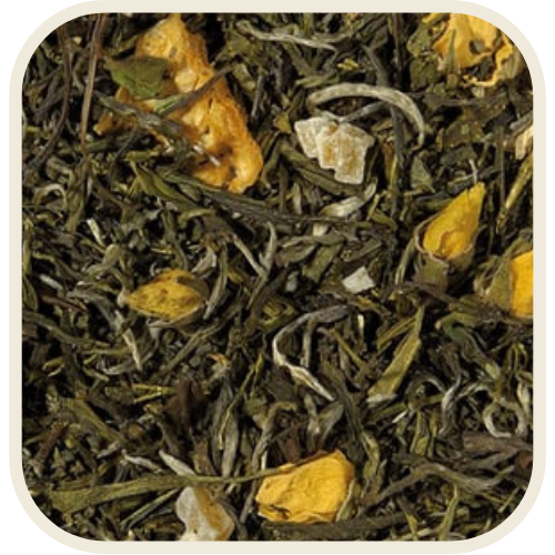 White tea with pears