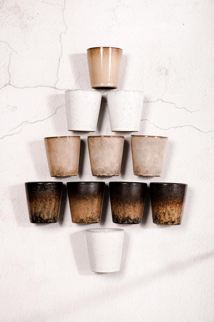 Keramieken mok bruin