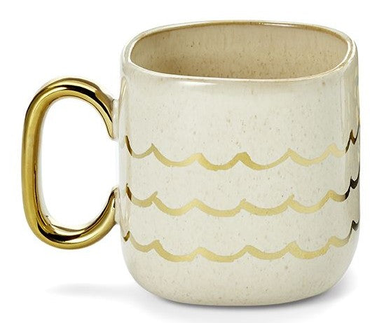 Mok met gouden oor