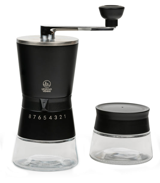 Koffiemolen met bewaarpotje