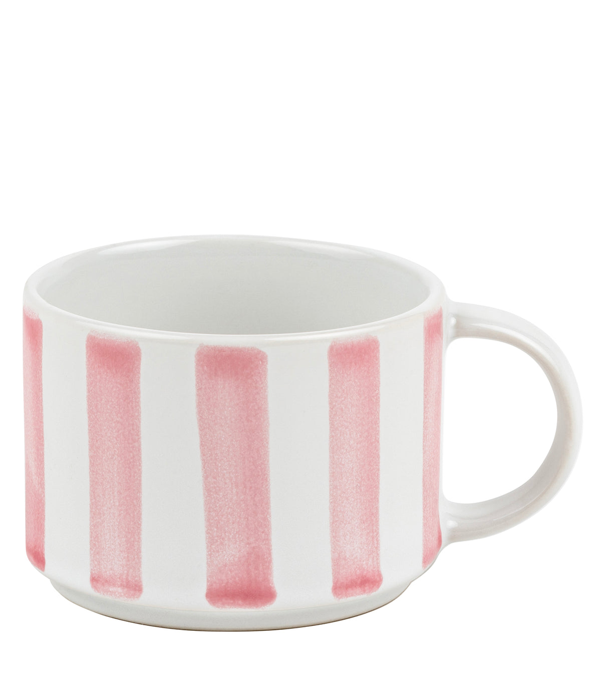 Koffietas gestreept in diverse kleuren