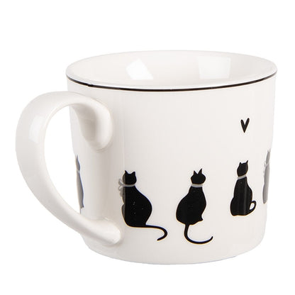 Theekopje met poezen