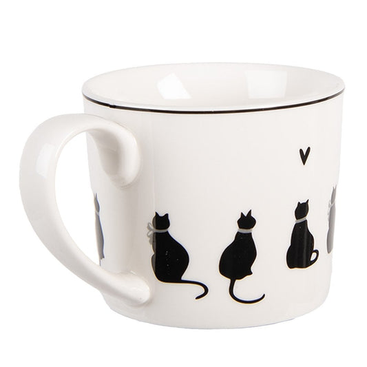 Theekopje met poezen