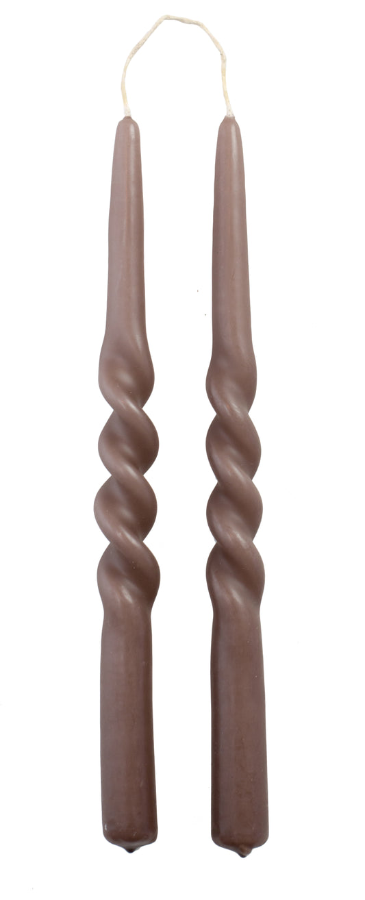 Twist dinerkaarsen "grape"