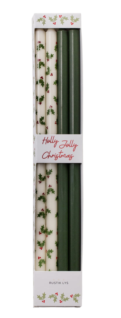 Holly Jolly potloodkaarsjes