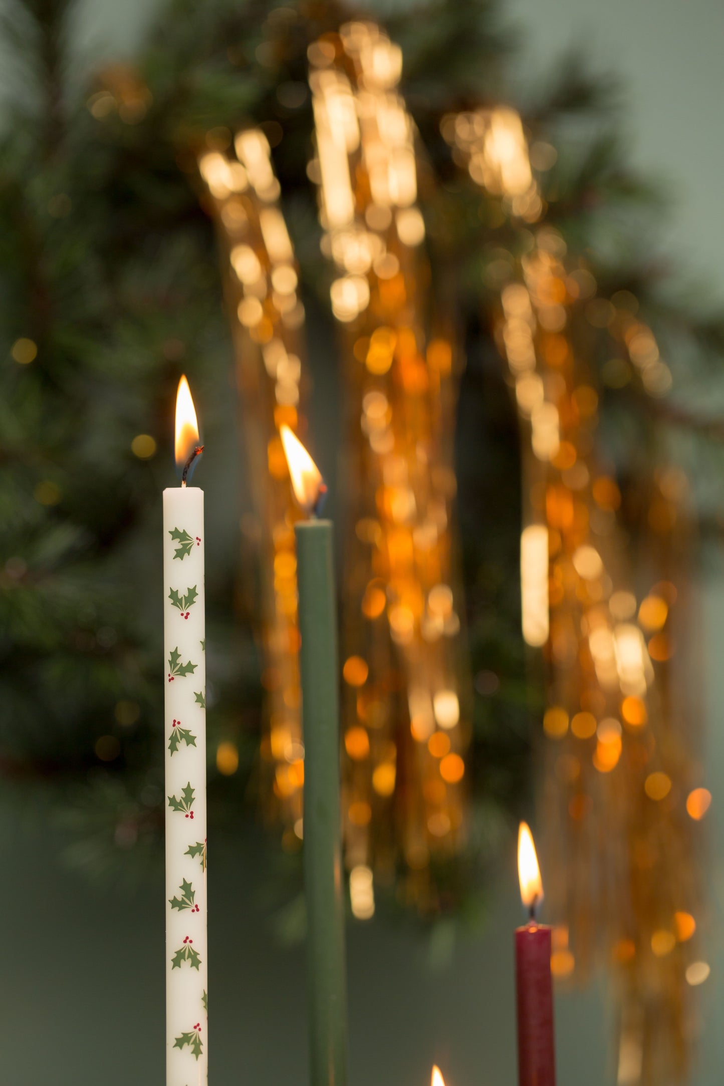 Holly Jolly potloodkaarsjes