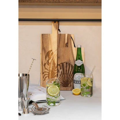 Cocktailglazen met rietje