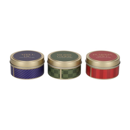 Geurkaarsset Kerstmis