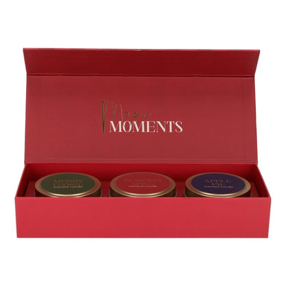 Geurkaarsset Kerstmis