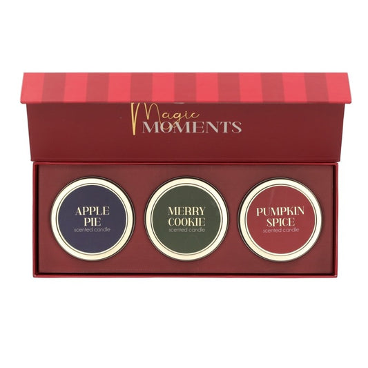 Geurkaarsset Kerstmis