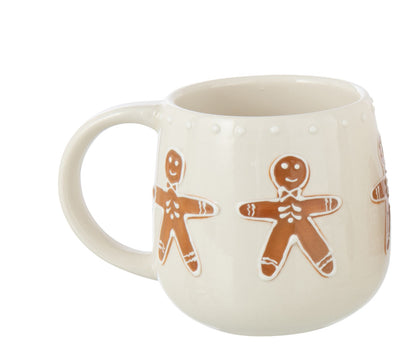 Mok met peperkoekenmannetje / peperkoekenhuisje
