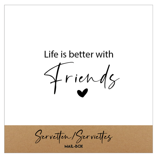 Servet Cocktail - Life is better with Friends