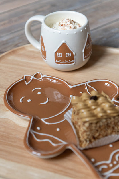 Serveerbord peperkoekenmannetje