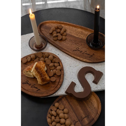 Serveerset Acaciahout