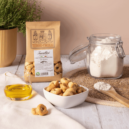 Tartallini met olijfolie